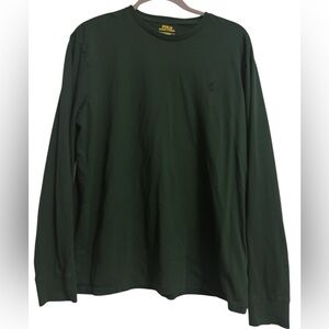 Polo Ralph Lauren Forest Green Long-Sleeve Logo T-Shirt